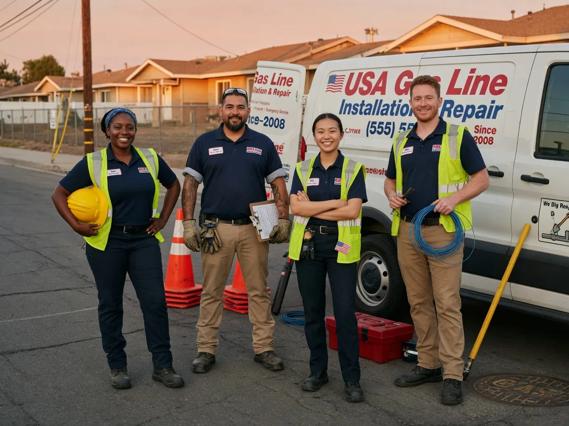 Gas Line Installation company in Ridgeway, NC